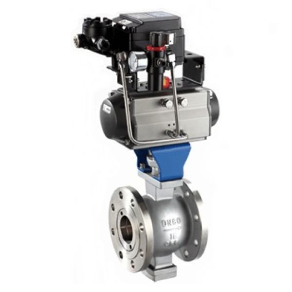 V型高溫負極球閥 V型高溫負極球閥