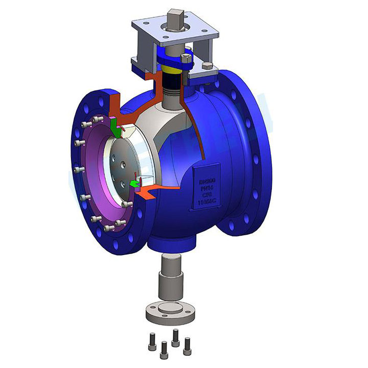 正極鋰電高溫陶瓷半球閥門 正極鋰電高溫陶瓷半球閥門